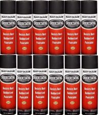 Rust-oleum 248657 Rubberized Undercoating Spray 15 Oz Black 12 Pack