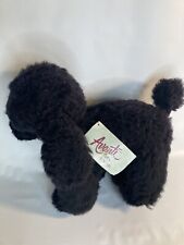 1986 Avanti Baby Animals Applause Jockline Black Dog Plush Poodle Pup 1078 Tags