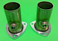 3.00 To 2.50 409 Stainless 3 Bolt Flange Header Collector Reducers W02 Bungs