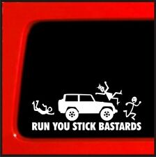 Sticker Connection Stick Figure Family Sticker For Jeep Run You Stick Bastrds