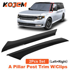 Pair Windshield Outer Trim Pillar Molding Leftright For Ford Flex 2009-2019