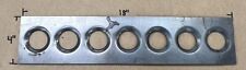Dimple Die Strip Plate Gusset Cage Tubs Fab Universal 1.5 Holes 16g Steel Qty2