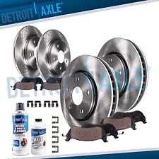 Front Rear Disc Rotors Brake Pads For Subaru Forester Legacy Outback Impreza