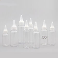 40-120ml Empty Plastic Glue Bottle Squeeze Liquid Oil Dropper With Screw-on Lids