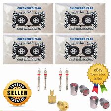 4-6oz Bags Tire Balancing Beads Include 6 Ounce Balance Bags By Checkered Flag