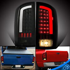 For 2002-2006 Dodge Ram 1500 2003-2006 2500 3500 Led Tail Lights Lamps Smoke