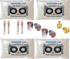 Tire Balance Beads 4-10oz Checkered Flag Kit Includes 10 Ounce Bags