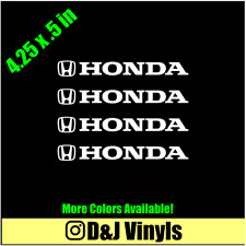 4x Door Handle Vinyl Decal Sticker Jdm For Honda