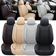 For Dodge Elite Front Seat Covers Deluxe Leather For Car Truck Suv Full Cushion