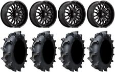 Fuel Arc 18 Wheels Black 35 Interforce 628 Tires Pioneer 1000 Talon