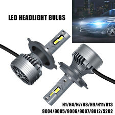 H4 H13 Led Headlight Bulbs Conversion Kit High Low Beam 6500k Cool White Light