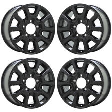 Exchange 18 Toyota Tundra Black Wheels Rims Factory Oem Set 4 75157