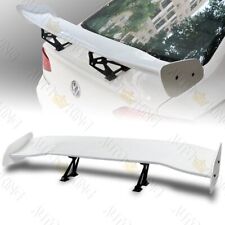 57 Universal Dragon-2 Style Gt Wing Painted White Trunk Adjustable Spoiler Wing
