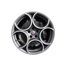 19 Alfa Romeo Stelvio Wheel Rim Factory Oem 58172 2018-2019 Machined Grey