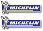 2x Michelin Tires Racing Decal Sticker Us Made Truck Vehicle Car Window