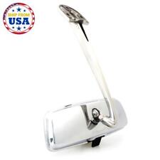 Jeep Cj Rugged Ridge Willys Stainless Interior Rear View Mirror New 1941 - 1975