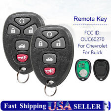 2 Replacement For 2006 2007 2008 2009 2010 2011 Chevrolet Impala Key Fob Remote