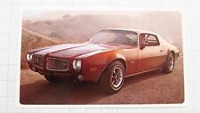 1970 Pontiac Firebird Postcard