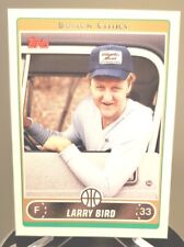 Larry Bird 2006-07 Topps Driving Pickup Truck Rare Ssp 33. Boston Celtics Goat
