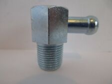 Intake Manifold Vacuum Fitting 90 Degree 38 Npt 38 Nipple Steel 4532z