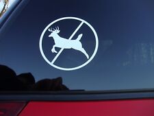 Deer Kill Tally Hunting Bumper Sticker Decal Buck Antlers Rack 4 X 4