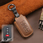 Retro Leather Smart Key Cover Case Fob For Toyota 4runner Sequoia Tundra Tacoma
