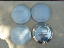 Dodge Vintage Truck Hubcaps Four 3 Painted Style 1 Chrome All 9