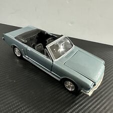 1964 Ford Mustang 64 Light Blue Diecast Car 124 Scale Car 68012