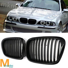 For 99-03 Bmw 5 Series E39 528i 525i 540i Grill Front Kidney Grille Glossy Black