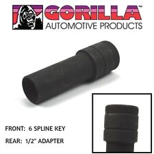 Gorilla 1921sd Wrench Key Small Diameter 12mm 6 Spline Tuner Wheel Lock Socket
