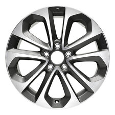 64048 Used Wheel Aluminum 2013-2015 Honda Accord Coupesedan 18x8 Mach W Grey