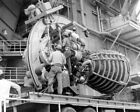Space Shuttle Main Engine Hoisted Into Test Standspace Shuttle 8x12 Photograph