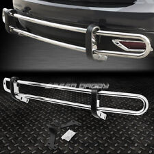 For 09-16 Toyota Venza Stainless Steel Double Bar Rear Bumper Protector Guard
