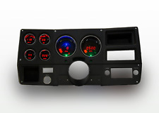1973-1987 Chevy Truck Digital Dash Panel Red Led Gauges By Intellitronix Dp6004r