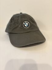 Bmw Motors Hat Cap Strapback Gray Adjustable Car Automobile Racing Logo