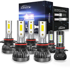 For Gmc Sierra 1500 2003-2006 Super Bright Led Headlight Fog Light Bulbs Combo