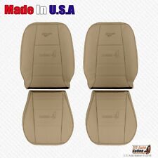 1999 - 2004 Ford Mustang V6 Driver Passenger Bottoms-tops Leather Cover Tan