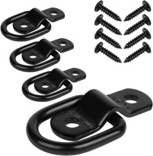 D Rings Tie Down Anchors Hooks For Trailer Truck 14 2400 Pound Capacity 4-pack