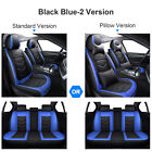 Pu Leather Car Seat Covers Universal 5 Seats Cushion Protector Front Rear