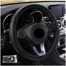 Car Steering Wheel Cover Anti-slip 15 Universal Black Leather Car Accessories