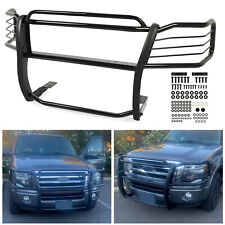 Bumper Grille Grill Brush Guard For 03-17 Ford Expedition W 2 Headlight Guards