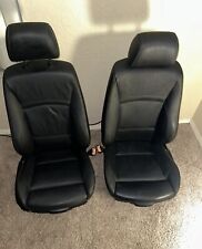  07-13 Oem Bmw E9x Chassis Front Heated Sport Seats W Integrated Seat Belt