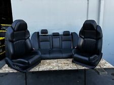 Full Leather Seat Seats Front Rear Heated Set Bmw F10 550 535 M5 2012-2016 Oem