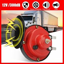 12v 300db Super Loud Train Horn Waterproof For Motorcycle Car Truck Suv Boat Us