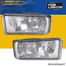 Fit For 07-13 Chevy Silverado 1500 2500 3500 Tahoe Clear Bumper Fog Lights Pair