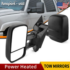 Power Heated Tow Mirrors For 2007-2013 Chevy Silveradogmc Sierratahoesuburban