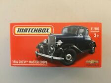 1934 Chevy Master Coupe 2022 Matchbox Power Grabs B 71100 In Stock