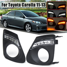 For Toyota Corolla Altis 2011 2012 2013 Led Daytime Running Light Drl Fog Lamp