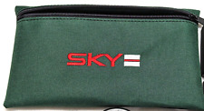 Saturn Sky Redline Forrest Green Accessory Map Bag Puck Bag Red Embroidery