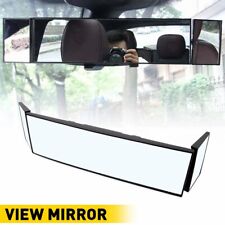 Car Large Vision Interior Foldable Rear View Mirror Wide Angle Blindspot Pickup